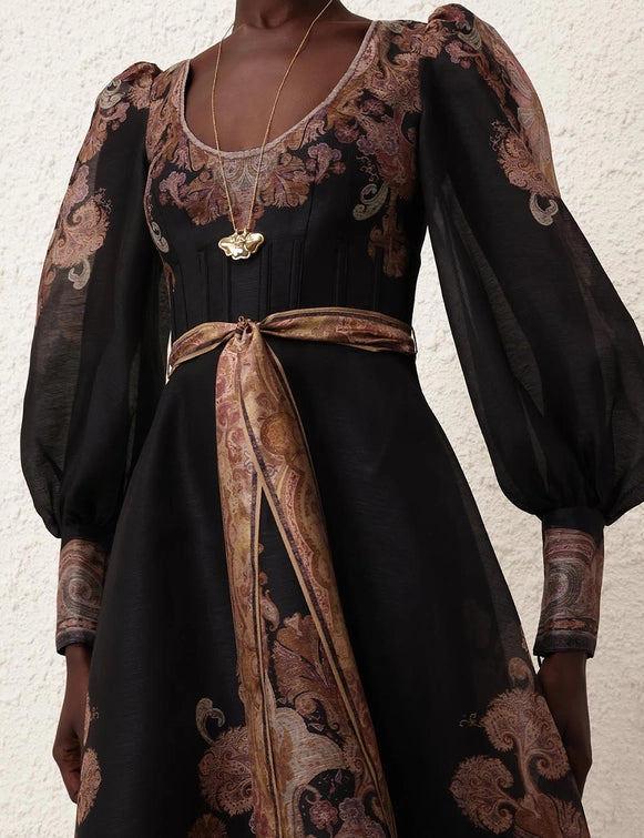 Illustration Structured Dress