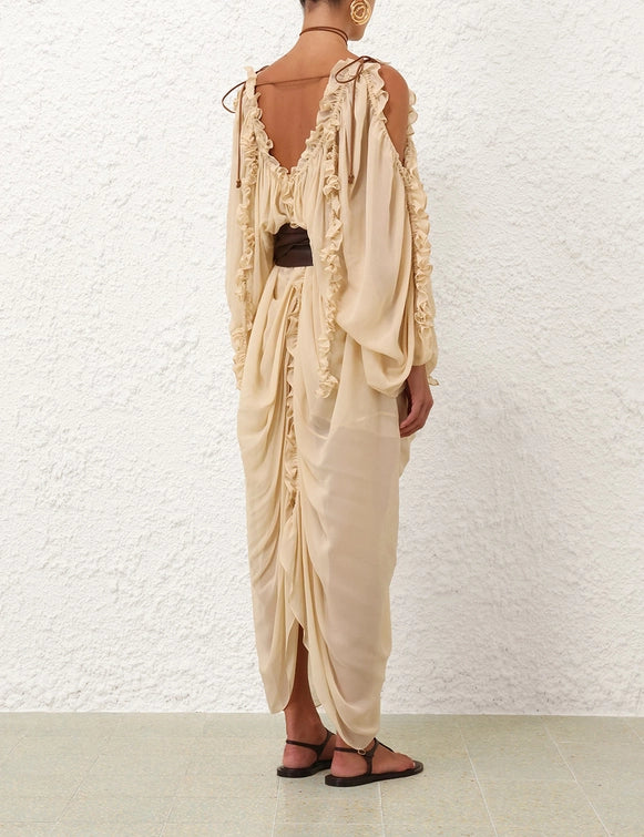 Illuminate Draped Dress