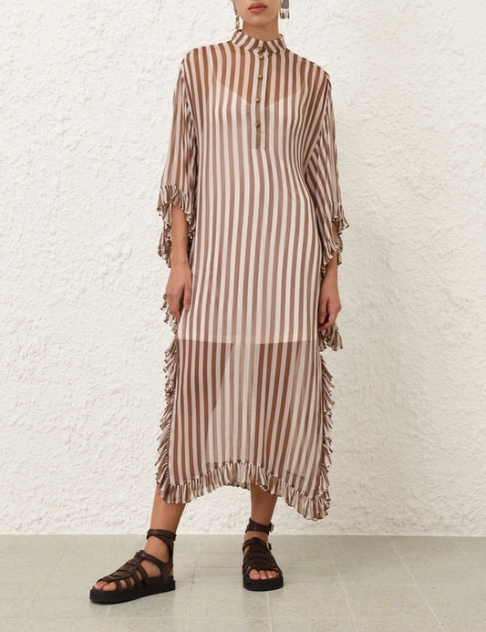 Balance Ruffle Tunic Dress