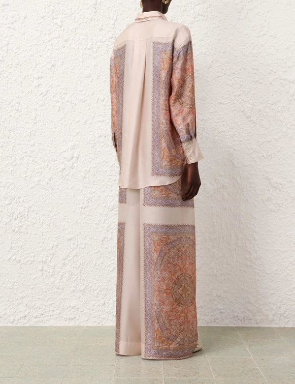 Illustration Paisley Shirt & Pant Set