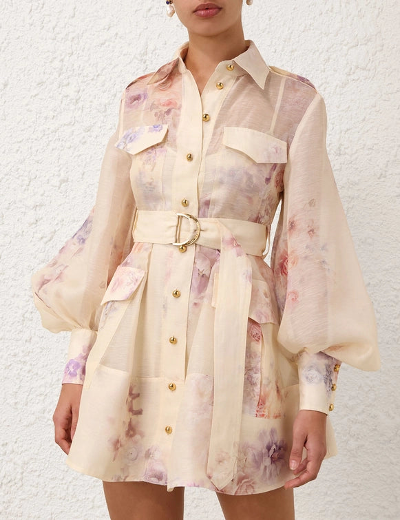 Hypnotic Utility Mini Dress