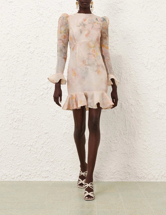 Crush Flower Mini Dress