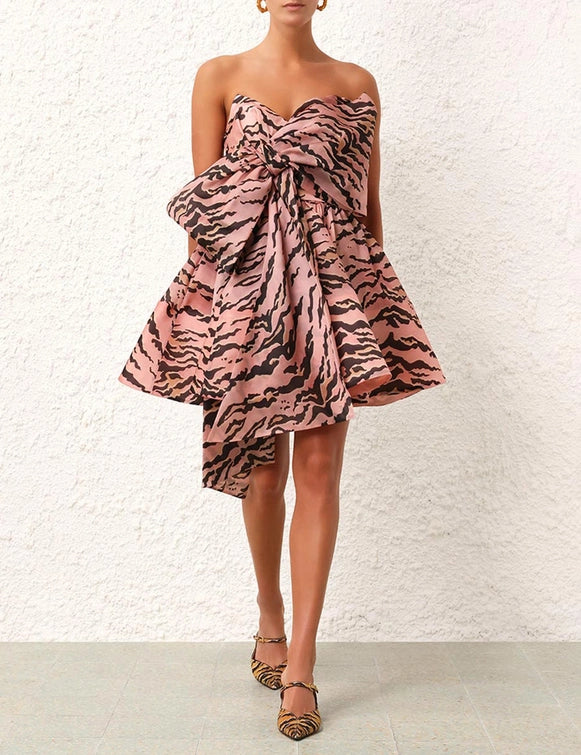 Matchmaker Bow Mini Dress