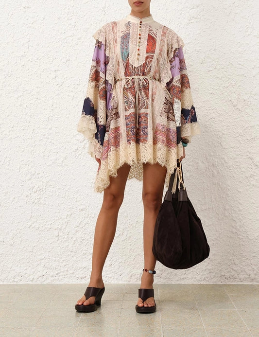 Rhiannon Billow Mini Dress