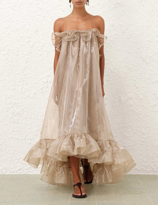 Balance Flounce Gown