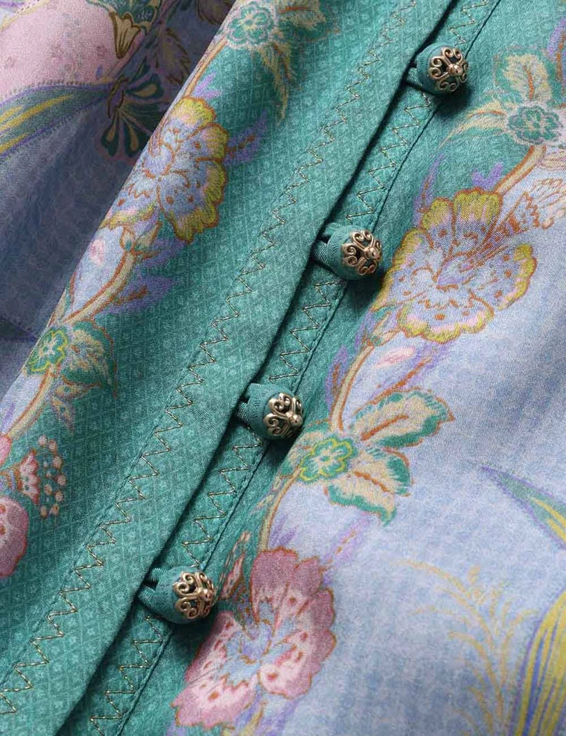 Indra Long Sleeve Maxi Dress