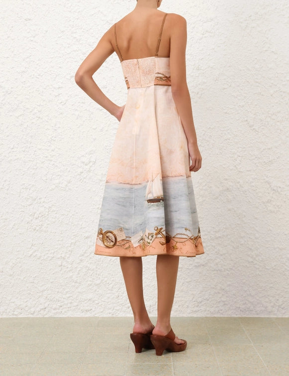 Scarborough Picnic Midi Dress