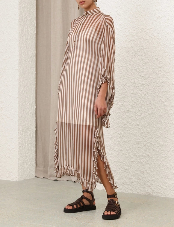 Balance Ruffle Tunic Dress