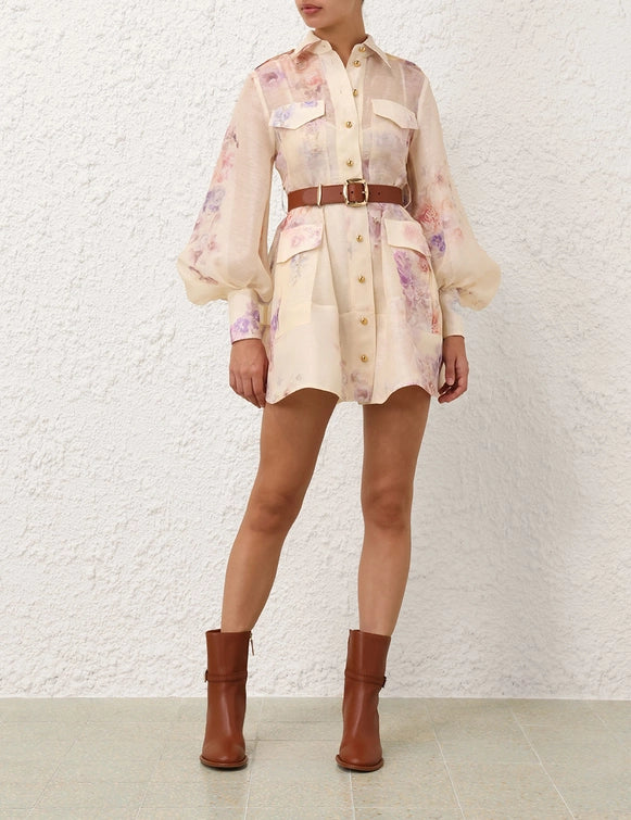 Hypnotic Utility Mini Dress