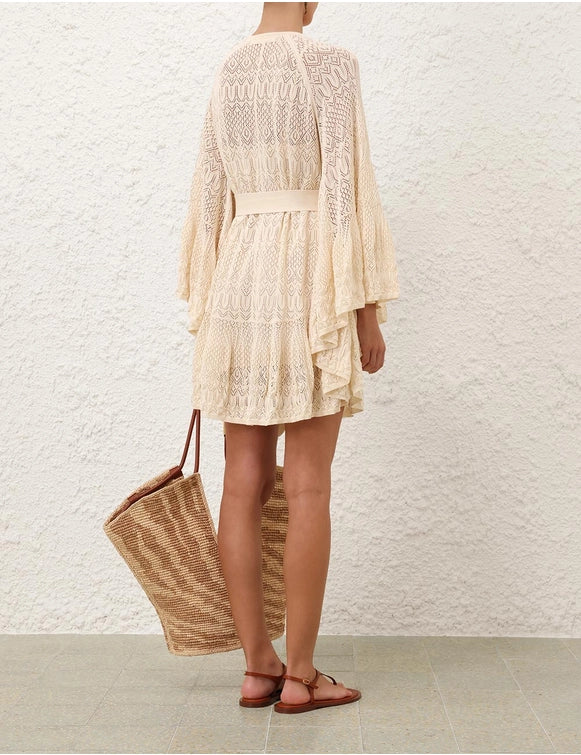 Coco Pointelle Lace Dress