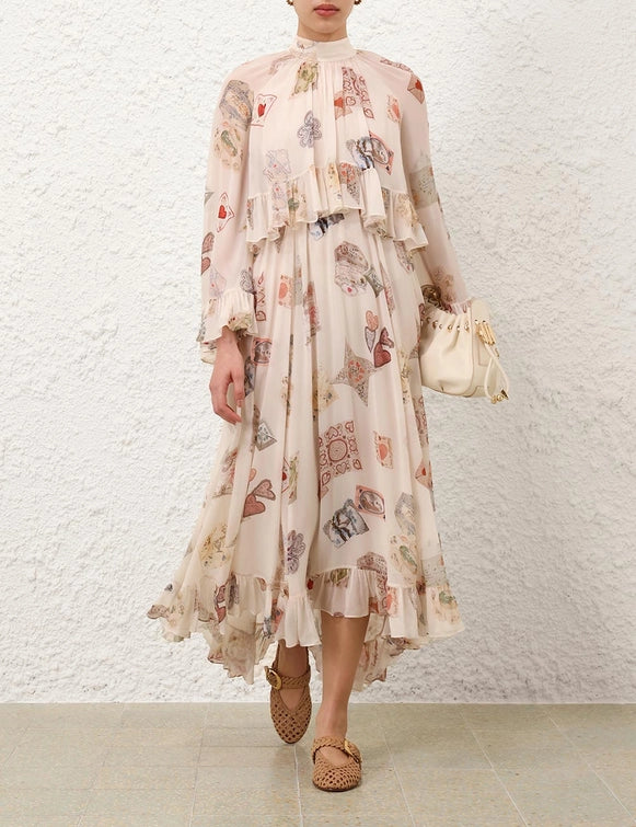 Hypnotic Flutter Dress