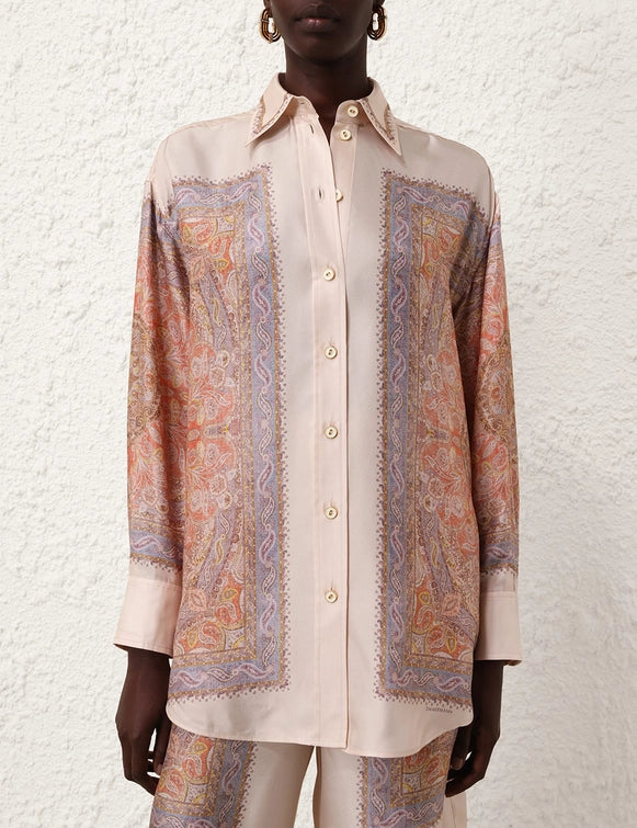 Illustration Paisley Shirt & Pant Set