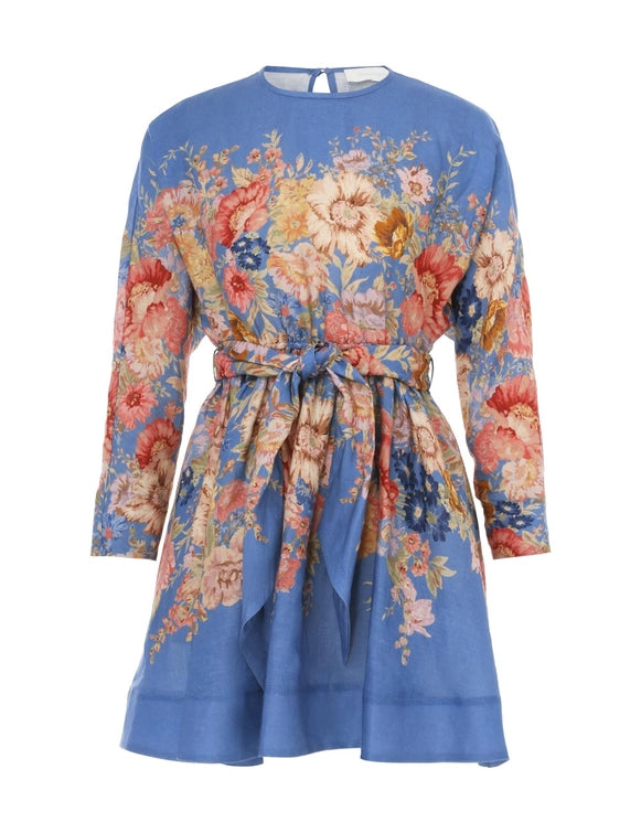 August Long Sleeve Mini Dress