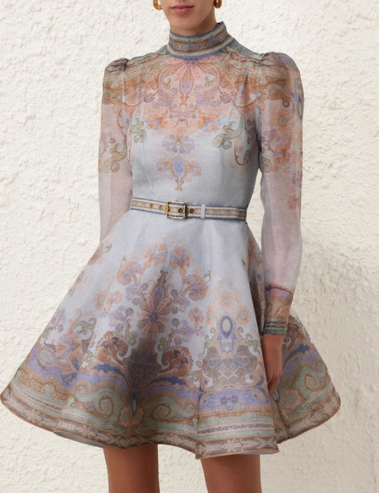 Eden Belted Mini Dress