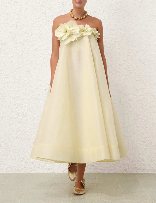 Harmony Strapless Midi