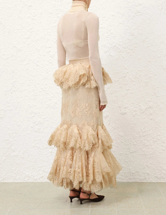 Eden Lace Handkerchief Skirt