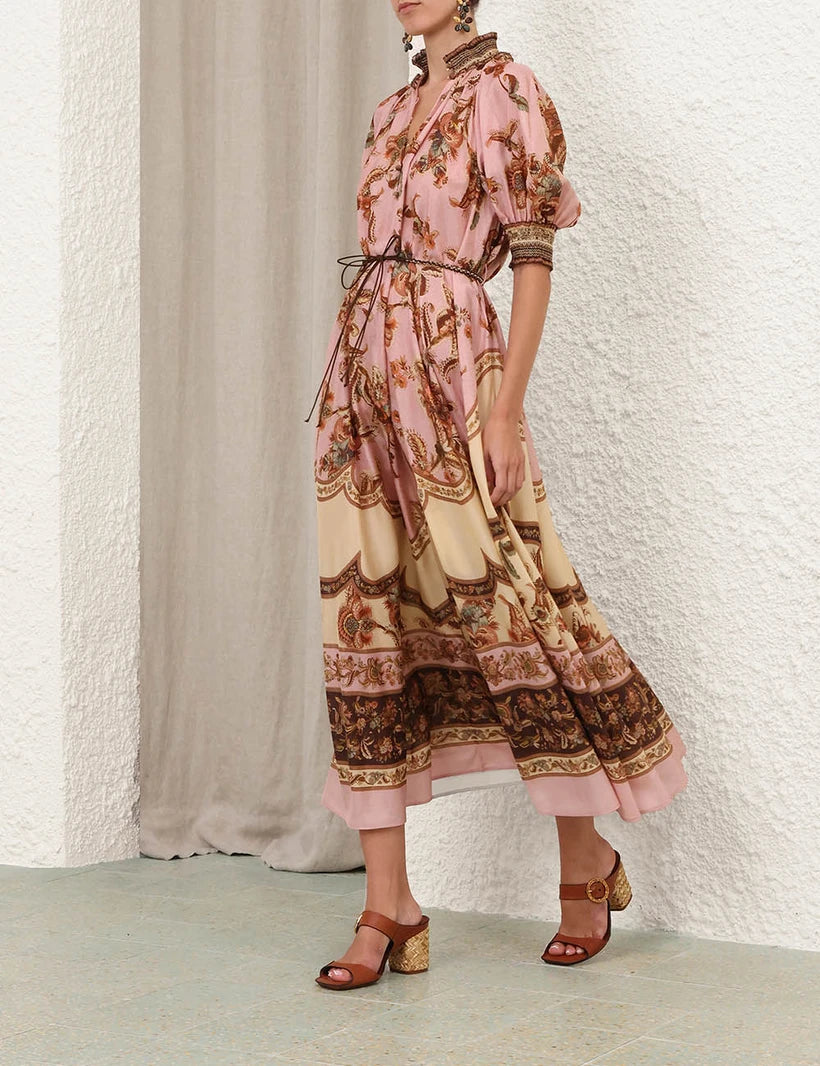 Aster Billow Maxi Dress
