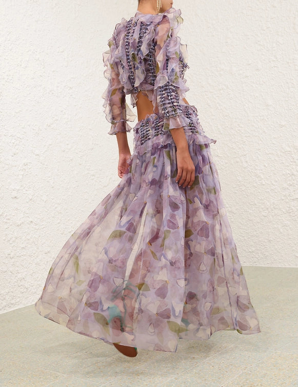 Dawning Braided Bodice & Maxi Skirt Set