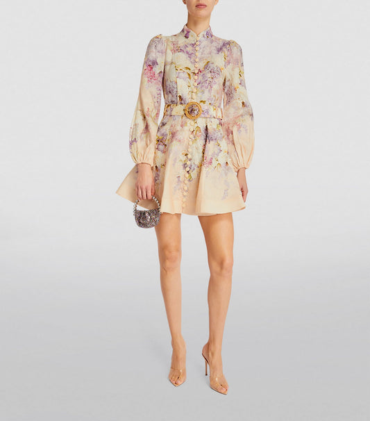 Lyrical Buttoned Mini
