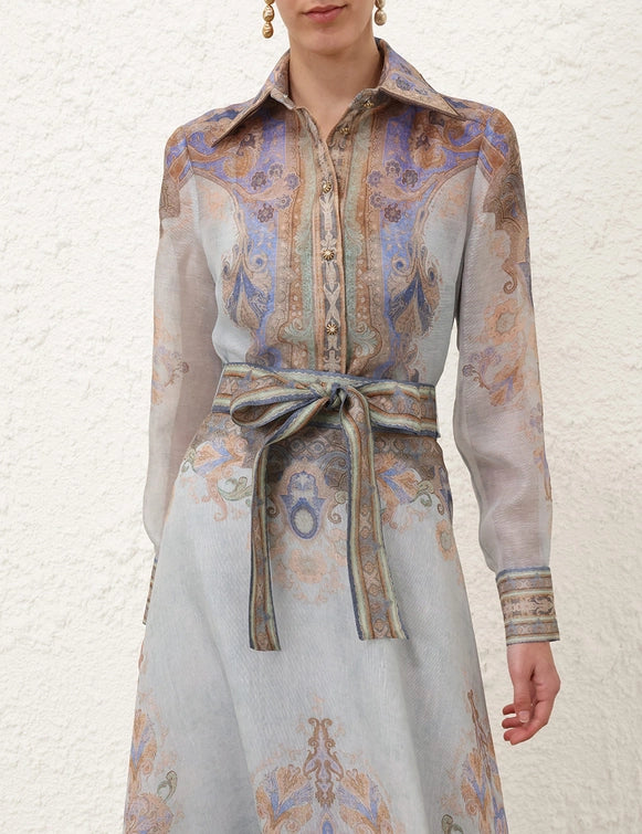 Eden Body Shirt & Maxi Skirt Set