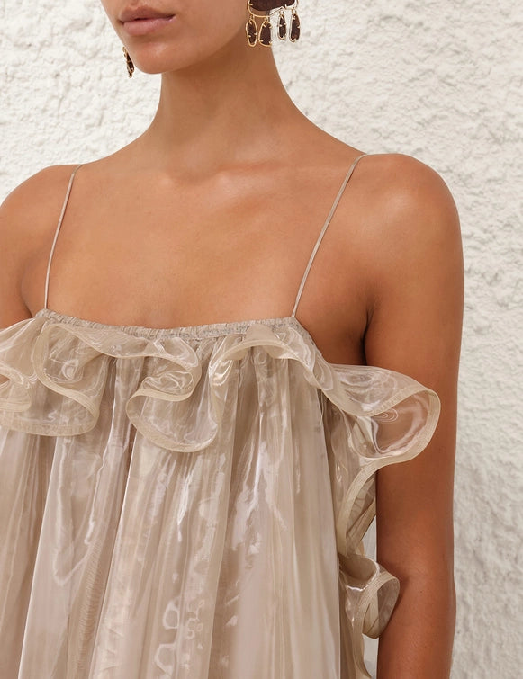 Balance Flounce Gown