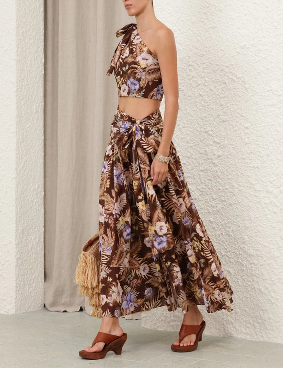 Coco Crop Bodice & Maxi Skirt Set