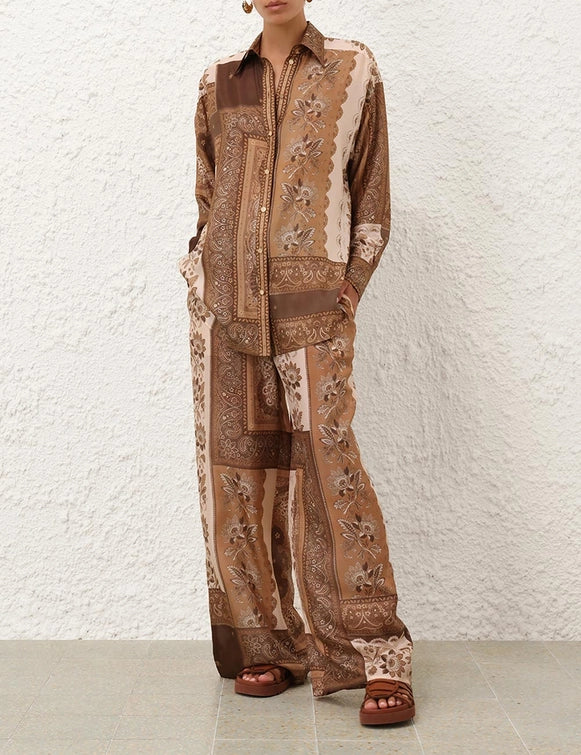 Lucky Manstyle Shirt & Relaxed Pant Set