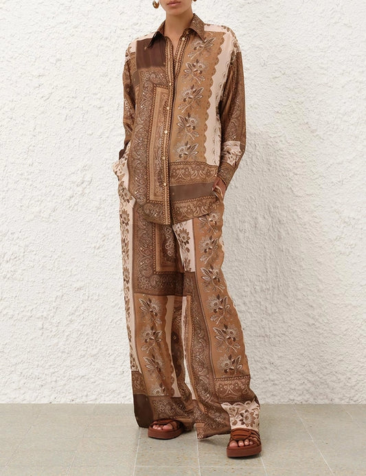 Lucky Manstyle Shirt & Relaxed Pant Set