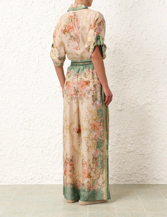 August Relaxed Pant & Short Sleeve Shirt Set