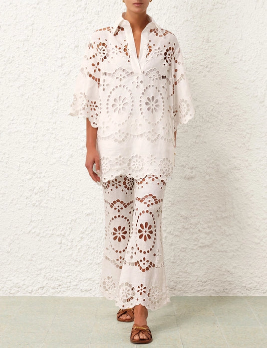 Lexi Embroidered Tunic
