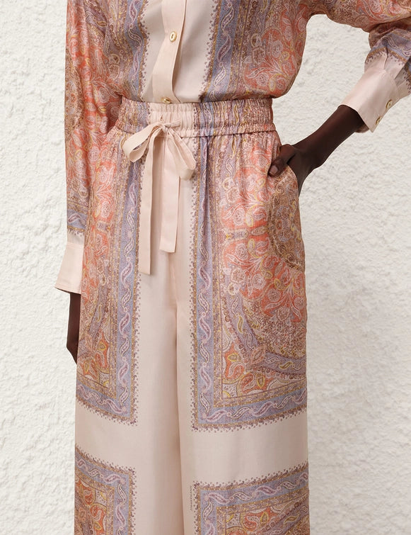 Illustration Paisley Shirt & Pant Set