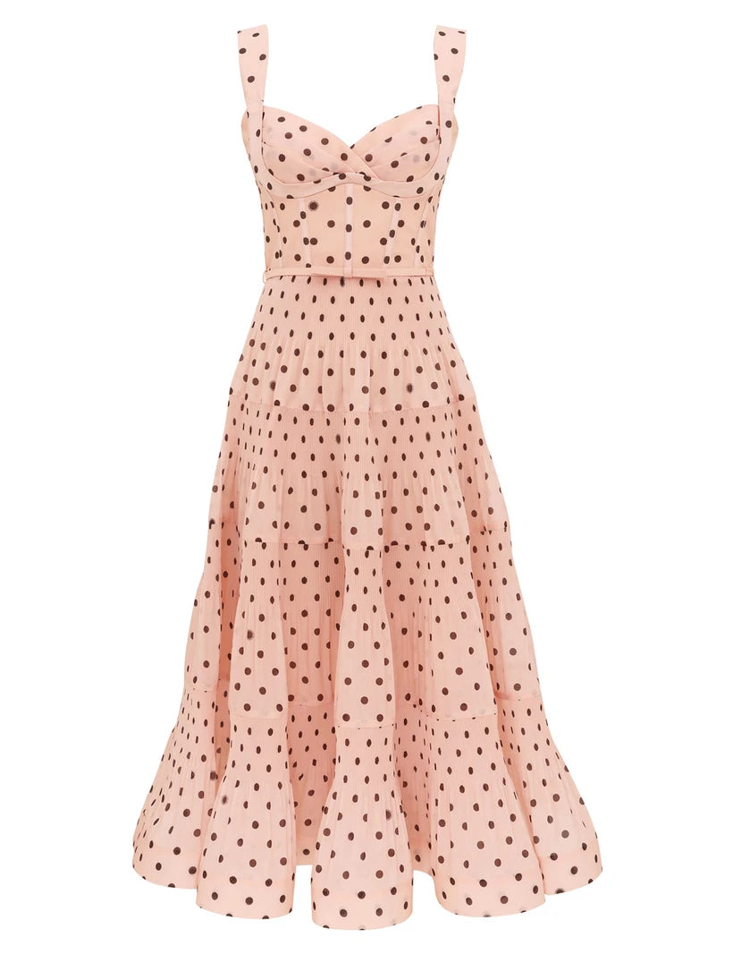 Pleated Draped Mini Dress