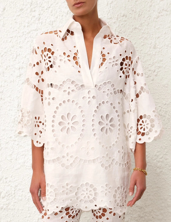 Lexi Embroidered Tunic