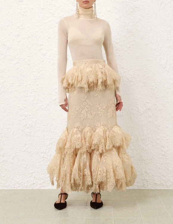 Eden Lace Handkerchief Skirt