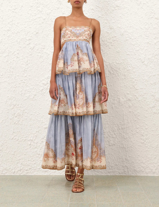 Daylight Tiered Maxi Dress