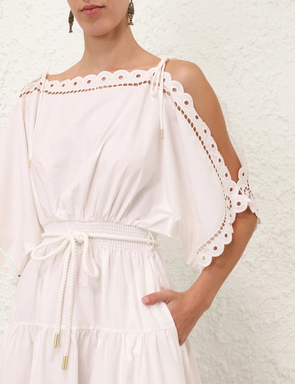 Scarborough Embroidered Midi