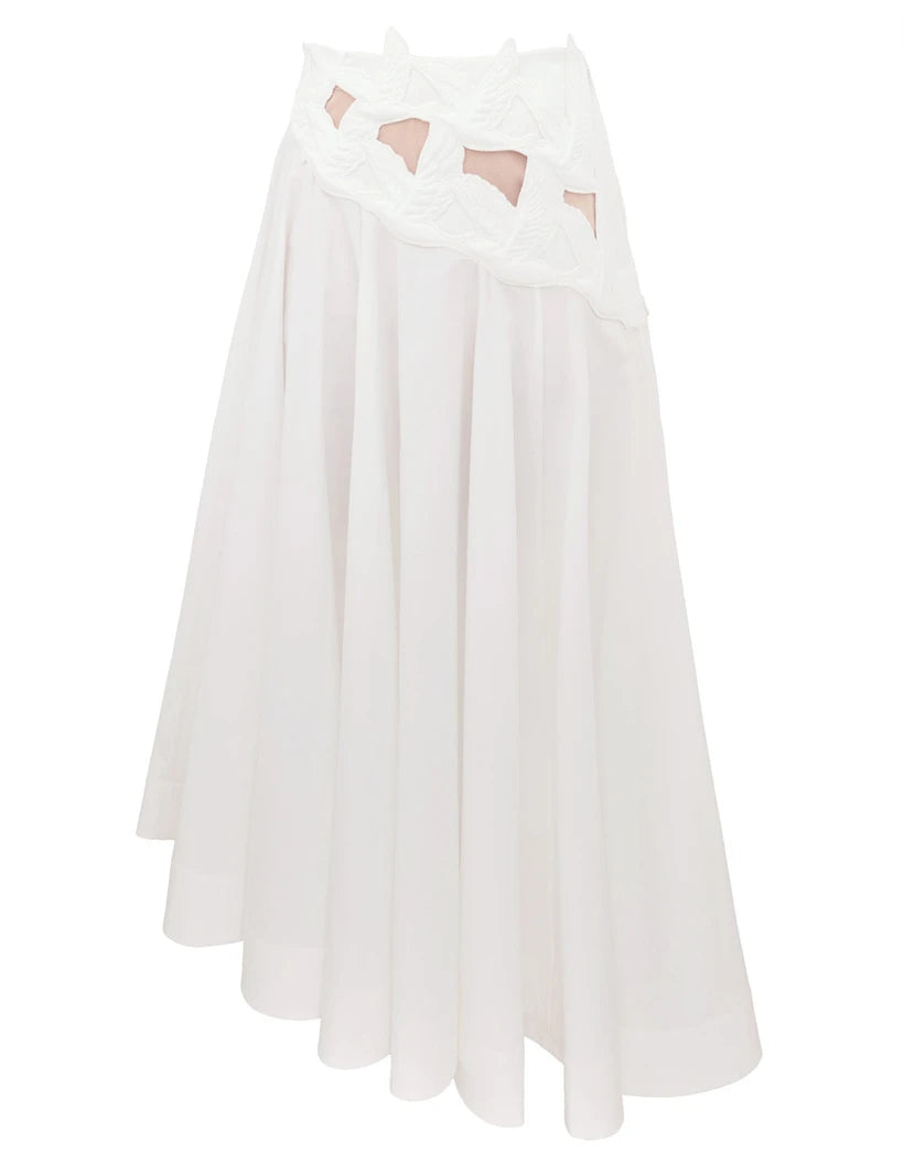 Luna Applique Maxi Skirt