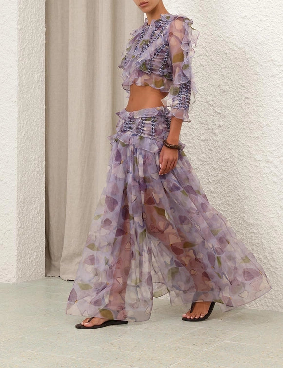 Dawning Braided Bodice & Maxi Skirt Set