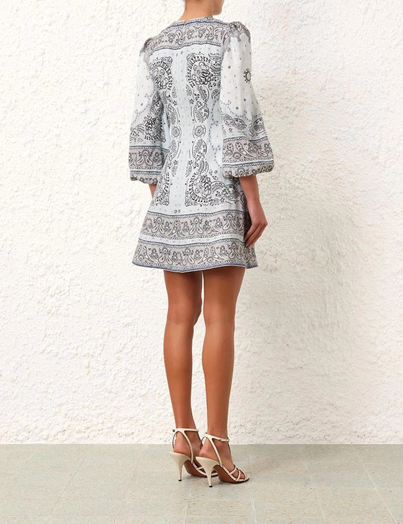 Matchmaker Keyhole Mini Dress