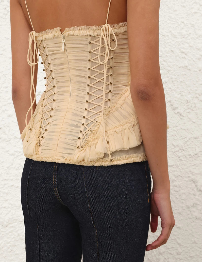 Rebellion Frayed Corset