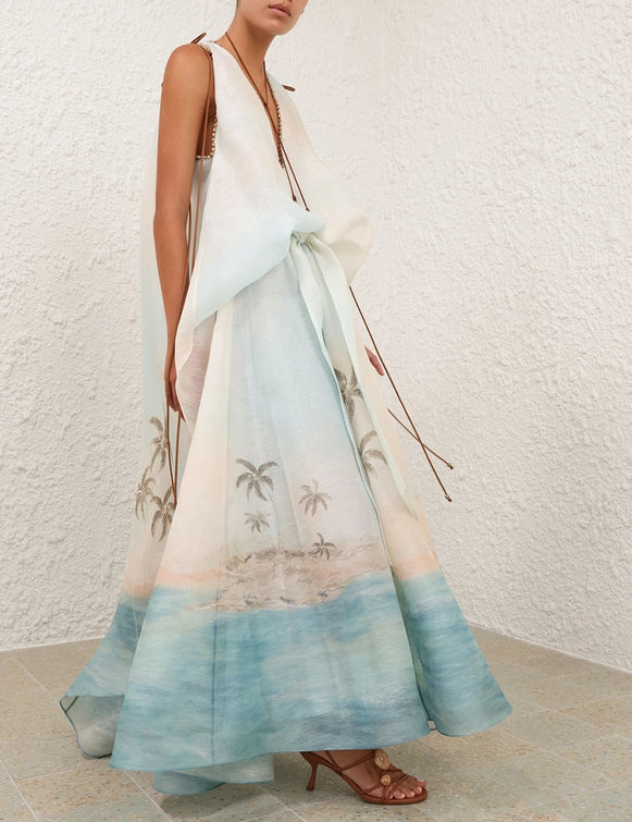 Illuminate Plunge Gown
