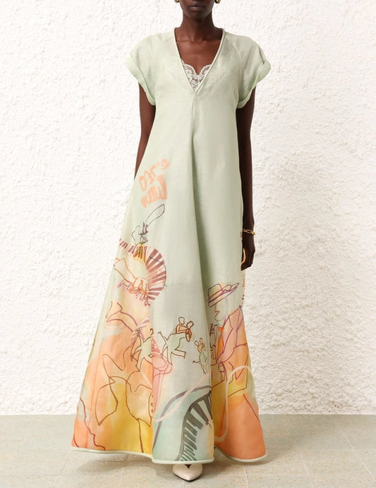 Matchmaker Poster V Neck Dress
