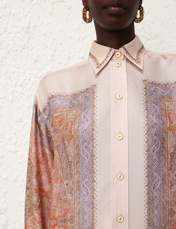 Illustration Paisley Shirt & Pant Set