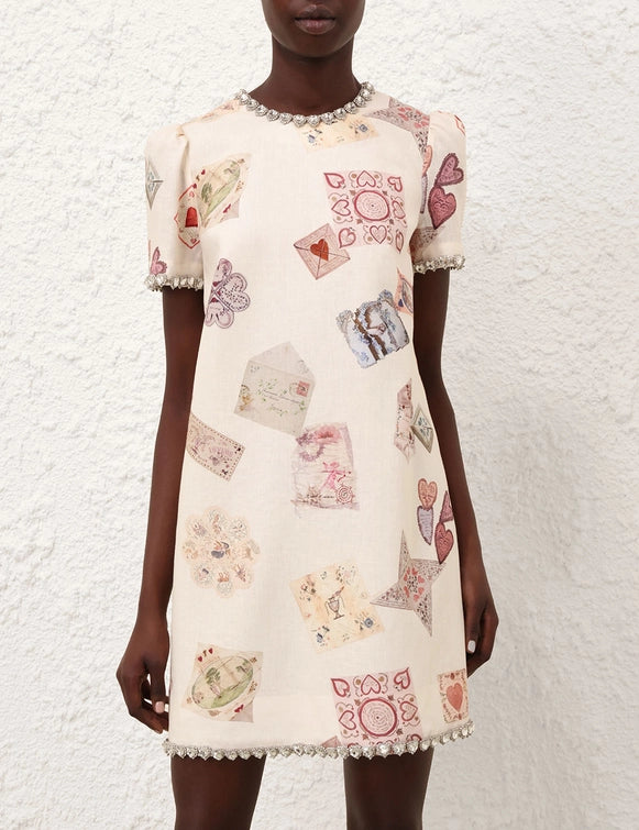 Hypnotic Jewelled Shift Dress