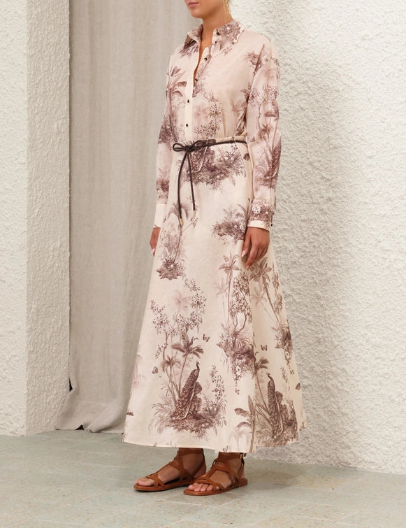 Waverly Bias Midi Skirt & Shirt Set