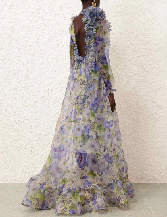 Natura Flower Midi Dress