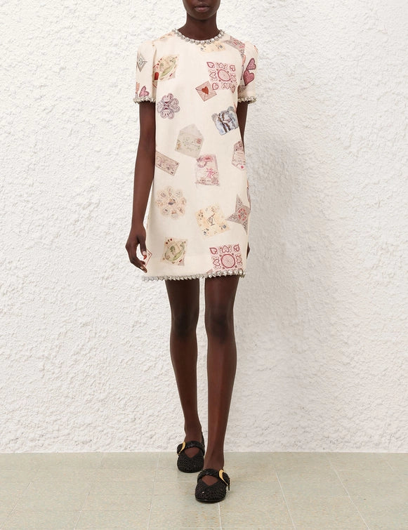 Hypnotic Jewelled Shift Dress