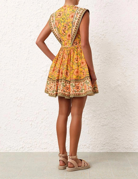 Junie Spliced Mini Dress