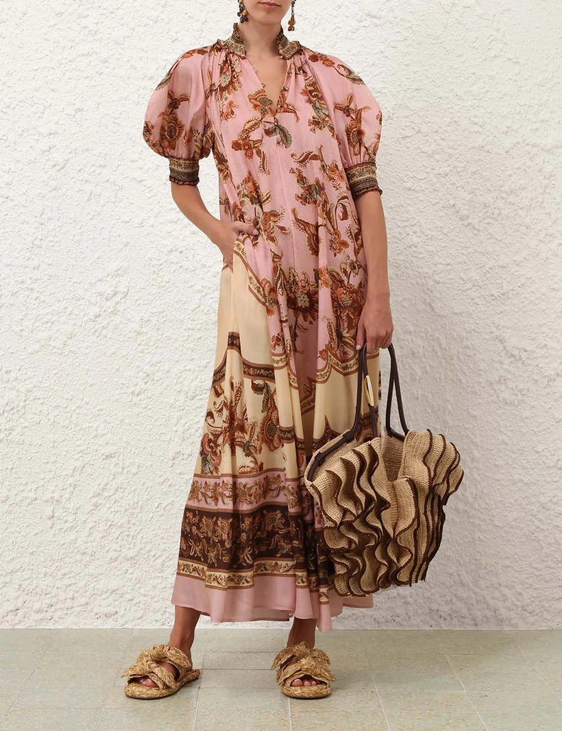 Aster Billow Maxi Dress