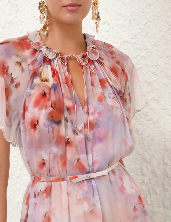 Crush Flutter Midi Dress